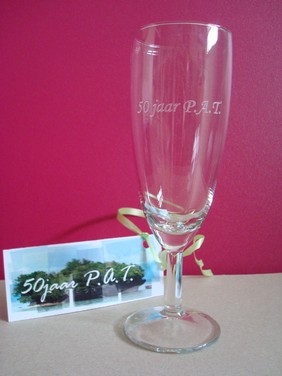 Herinnnering 50 jaar PAT Geschenk aan de leden ter herinnering aan de viering van 50 jaar PAT te Rhenen